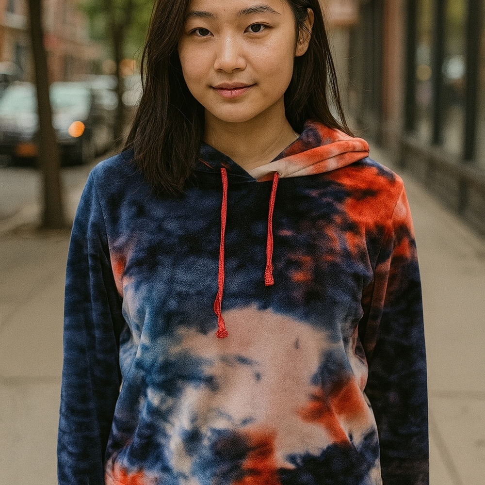 Eye Candy Multicolor Tie-Dye Hoodie